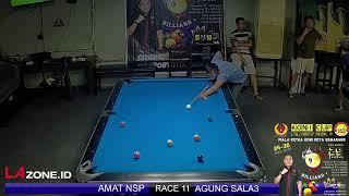 EXHIBITION 9 BALL AMAT NSP VS AGUNG SALA3 NEW KINGDOM BILLIARD