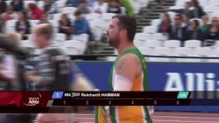 Reinhardt Hamman  Silver Men’s Javelin F38 Final  London 2017 World Para Athletics Championships