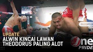 Theo Diledek Pertarungan Beringas Theodorus Ginting Kalahkan Alwin Kincai  Update One Pride MMA