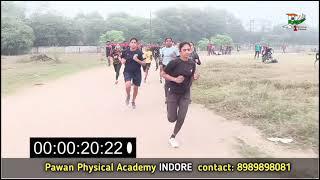 mp police girls running Timing  300 minutes  Mp police physical date  result