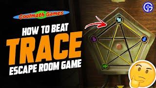 Trace Walkthrough Cool Math Games  How To Solve & Beat Trace Escape Room Puzzle