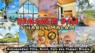 TRIP BALI 5 HARI 4 MALAM KEMANA AJA? EXPLORE PANTAI HOTEL VILLA CAFE DAN TEMPAT WISATA