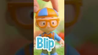 TOY BLIPPI Has The BEST Job  #shorts #toyplay #blippi #toyplay #construction #kids #toyblippi