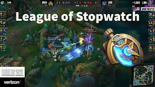 League Of Stopwatch At The World Championships...