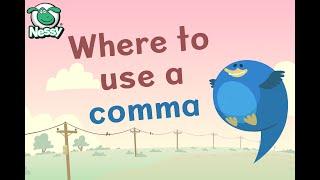 Nessy Writing Strategy  When to use a comma  Help with Punctuation