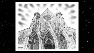 Realistic Pencil Drawing of Christ Church Cathedral Montreal