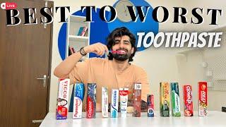 Your Favourite Toothpaste FAILED Egg TEST  Best To Worst Toothpaste In India  Mridul Madhok