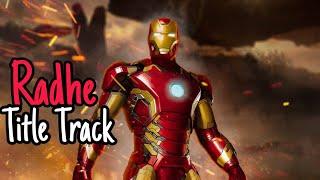 Ironman  Radhe Title Track  Whatsaap Status Avengers Fan #shorts #ironman #avengers #short