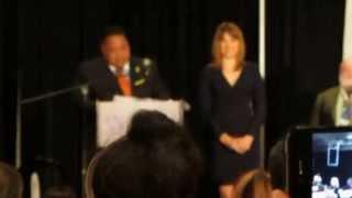 Lucy Lawless Honored with Lucy Lawless Day in Atlanta GA at DragonCon 2013