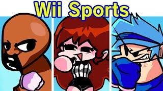 Friday Night Funkin VS Matt - Wii Funkin Resort FULL WEEK + Glitch  Wii Sports Resort FNF Matt