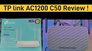 TP link archer AC1200 C50 wifi router review after usage