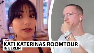 Justin reagiert auf Kati Karenina ROOMTOUR  Live - Reaktion