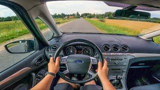 2006 Ford Galaxy II 2.0 TDCi 130 Hp POV Test Drive