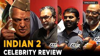 Indian 2 Celebrity Review  Kamalhaasan  Shankar  Seeman  Santhana Bharathi  Nasser