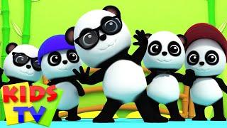 Bao Panda  Five Little Pandas  3D Nursery Rhymes From Kids Tv  Baby Bao Panda