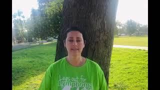 A message from Tahli this World Lymphoma Awareness Day