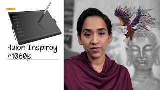 Huion Inspiroy H1060p - Best and affordable tablet in 2020