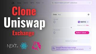 Clone Uniswap Decentralised Exchange Defi Project Using Next Js And Uniswap Framework