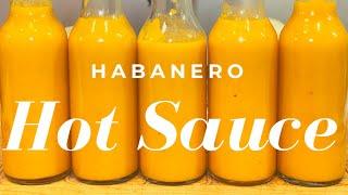 Habanero Hot Sauce  How to Make Easy and Delicious Homemade Hot Sauce