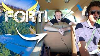 We Made An Airplane BOX FORT *Flying Fort*