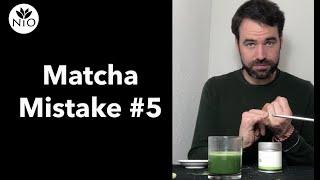 Matcha Mistake #5 - How to store