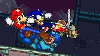 mEgAmAn wOuLd DeStRoY SoNiC aNd MaRio Sonic Sprite Animation
