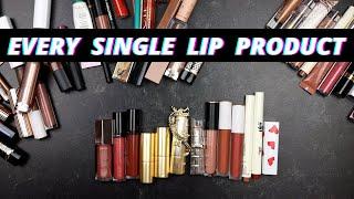 RANKING AND DECLUTTERING ALL OF MY LIPSTICKS AND LIP GLOSSES BASED ON HOW MUCH I WANT TO WEAR THEM