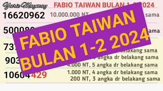 Undian Fabio Taiwan Bulan 1-2 Tahun 2024  Fabio Taiwan