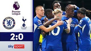 Blues halten Kurs auf Europa  FC Chelsea - Tottenham Hotspur  Highlights - Premier League 202324