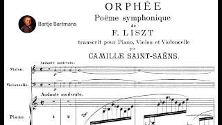 LisztSaint-Saëns - Orpheus 1853 arr. for Piano Trio c. 1910