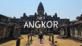 Exploring Angkor Park Siem Reap Cambodia  Day 3