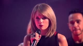 Taylor Swift Wins International Female BRIT Award  BRIT Awards 2015