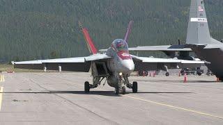 F-18. Truckee Tahoe Air Show 2024. 4K 60fps.