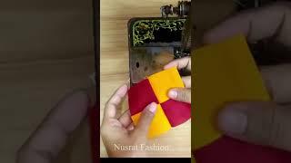 Fabric Button Making At Home #shortsvideo #nusratfashion #sew