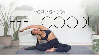 8 Min Morning Stretch - FEEL GOOD MENTALLY AND PHYSICALLY