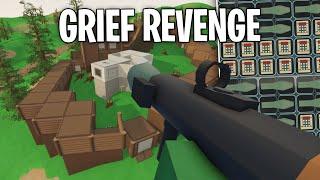 REVENGE RAID ON ANNOYING GRIEFER Unturned Vanilla Survival 44