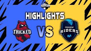 Tricked Esport vs Movistar Riders highlights  EU Masters Jornada 6 2021  Español