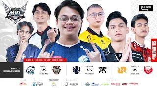  LIVE  MPL ID S14  Regular Season Hari 3 Minggu 6  Bahasa Indonesia