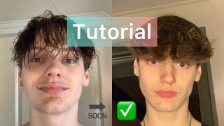 EASIEST Tutorial from Straight to Fluffy  Messy Hair