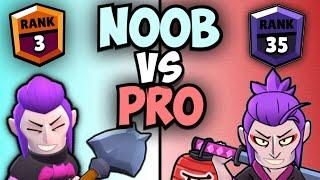 NOOB vs PRO - MORTIS  Brawl Stars