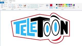 How to draw the Teletoon logo using MS Paint  How to draw on your computer