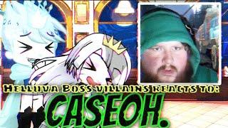 Helluva Boss villains reacts to Caseoh - Gacha Life 2 reaction. ️