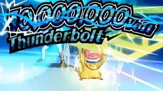 Pikachu Cap Special Z Move 10000000 Volt Thunderbolt Thunderbolt + Pikashunium Z