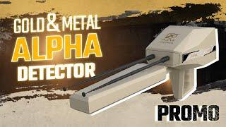 Alpha Long Range Gold and Metal Detector Promo