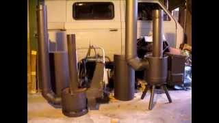 Rocket Stove Rocket Mass Heater - GERMAN  Raketenofen - DEUTSCH