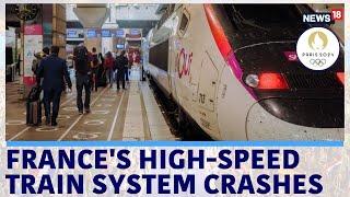 Paris Olympics  Frances High-Speed Train System Hit By Malicious Acts Paralysed TGV Network