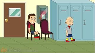 Classic Caillou Enters Ladys RestroomCaughtPanicSuspendedGrounded