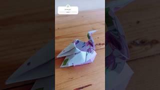 Swan Origami Easy  Origami Angsa Paling Mudah  Paper Craft