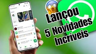 Tá Bombando  - 5 Novidades Novidades que o WhatsApp Lançou nas Últimas Atualizações Betas