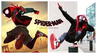 Spider-Man Into the Spider-Verse Characters in Real Life